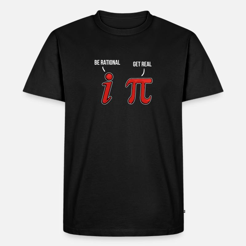 Pi Day Math Pi 3.14 - Männer Premium Bio T-Shirt - Schwarz