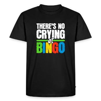 Bingo Bingo Joueurs Bingo Appels - T-shirt Premium bio Homme - noir - Devant - Nico (187cm)