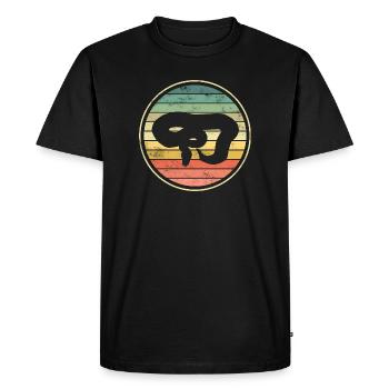 Snake snakes - Men's Premium Organic T-Shirt - black - Front - Nico (187cm)