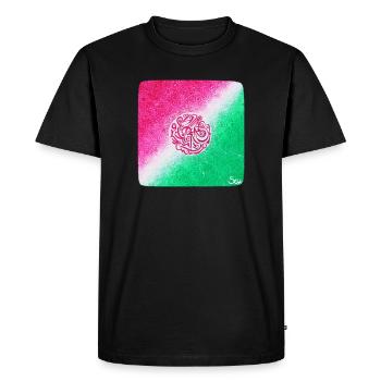 Guérison du chakra du cœur - Sonja Ariel von Staden - T-shirt Premium bio Homme - noir - Devant - Nico (187cm)