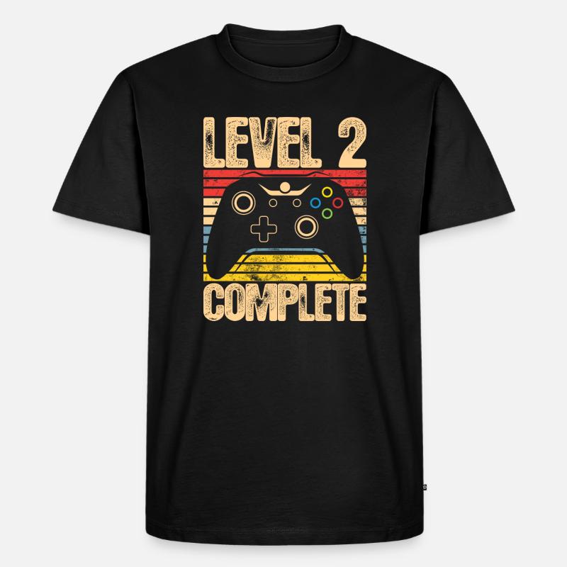 Level 2 Complete Controller - Men's Premium Organic T-Shirt - black