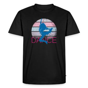 dance 2021 - T-shirt Premium bio Homme - noir - Devant - Nico (187cm)