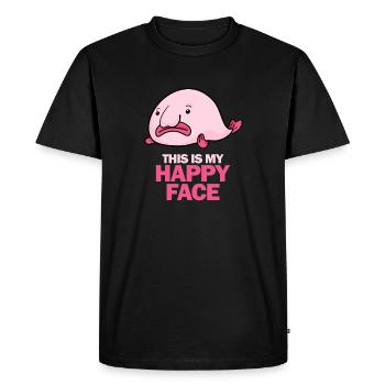 Blobfish - Men's Premium Organic T-Shirt - black - Front - Nico (187cm)