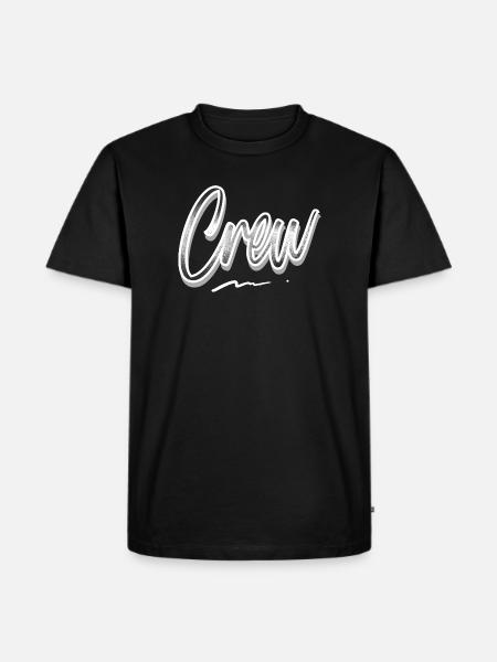 Crew - Men's Premium Organic T-Shirt - black