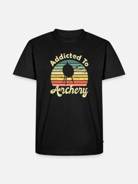Archery Archery Archer Archer - Men's Premium Organic T-Shirt - black
