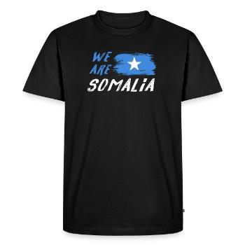 Nous sommes la Somalie - T-shirt Premium bio Homme - noir - Devant - Nico (187cm)