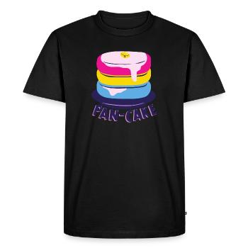 Pansexuel - T-shirt Premium bio Homme - noir - Devant - Nico (187cm)