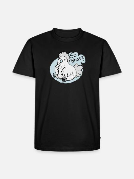 so what ? - Männer Premium Bio T-Shirt - Schwarz