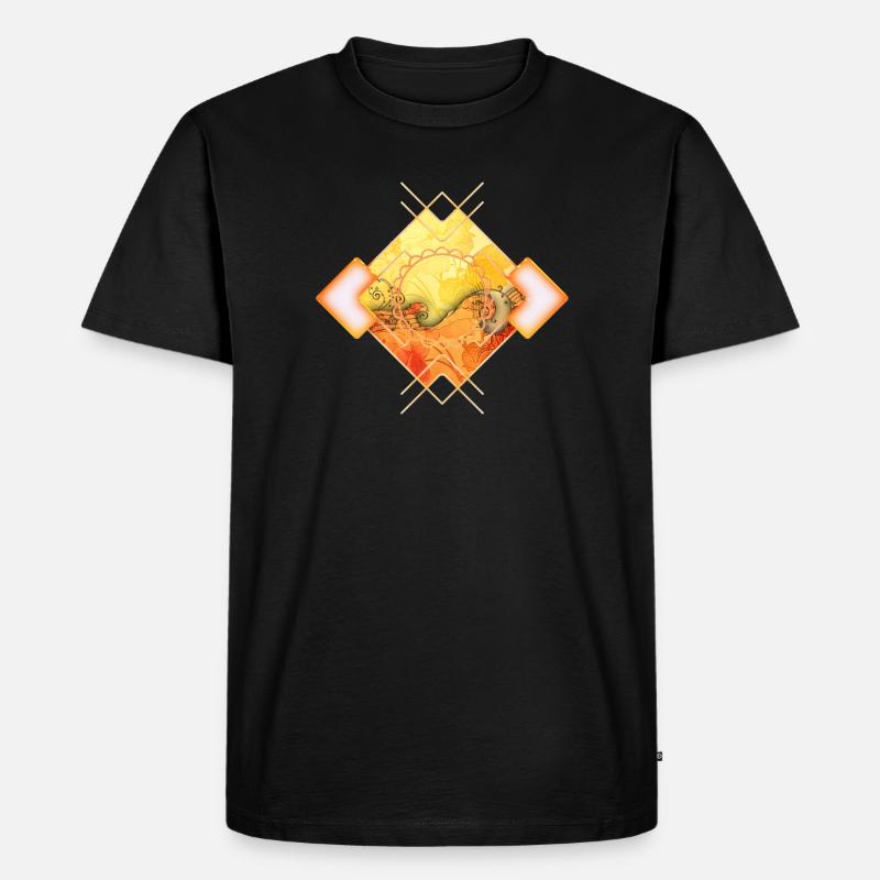 Roses élégantes avec notes d’ouverture - T-shirt Premium bio Homme - noir