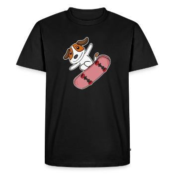 Belgian Shepherd - Men's Premium Organic T-Shirt - black - Front - Nico (187cm)