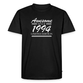 1994 - Né en 1994 - Fantastique depuis 1994 - T-shirt Premium bio Homme - noir - Devant - Nico (187cm)