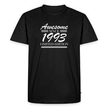 1993 - Born 1993 - Fantastic since 1993 - Men's Premium Organic T-Shirt - black - Front - Nico (187cm)