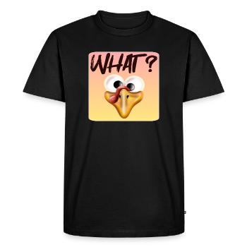 Turquie quoi - T-shirt Premium bio Homme - noir - Devant - Nico (187cm)