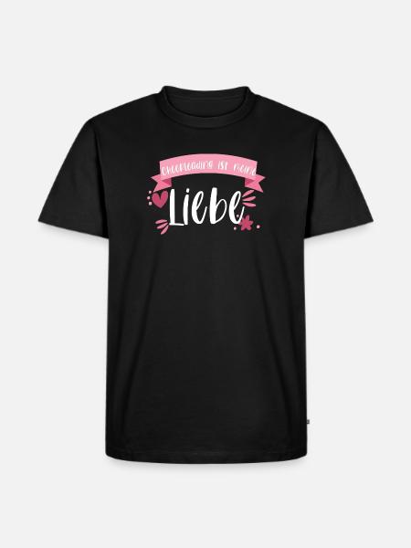 Cheerleader Cheerleading Liebe Geschenk - Männer Premium Bio T-Shirt - Schwarz
