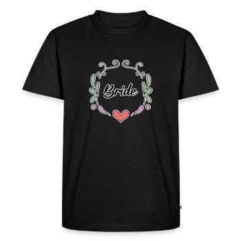 Enterrement de vie de jeune fille de mariée - T-shirt Premium bio Homme - noir - Devant - Nico (187cm)
