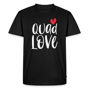 Quad Quad Rider Offroad Passion Cadeau - T-shirt Premium bio Homme - noir - Devant - Nico (187cm)