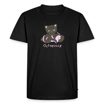 Octopussy - Men's Premium Organic T-Shirt - black - Front - Nico (187cm)
