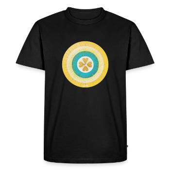 Stargate Sananda - Sonja Ariel von Staden - Men's Premium Organic T-Shirt - black - Front - Nico (187cm)