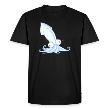 Pieuvre - T-shirt Premium bio Homme - noir - Devant - Nico (187cm)
