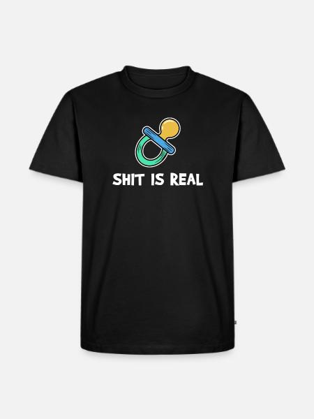 Bébé Socette Parentalité Enceinte Enceinte - T-shirt Premium bio Homme - noir