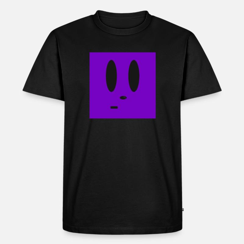 Situation sous-optimale expression faciale - T-shirt Premium bio Homme - noir