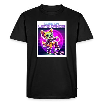 Dancing Girl - Allez, dansons! - T-shirt Premium bio Homme - noir - Devant - Nico (187cm)