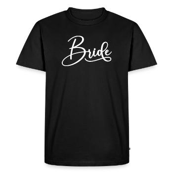 Fiançailles de mariage assorties à la mariée Mariage - T-shirt Premium bio Homme - noir - Devant - Nico (187cm)