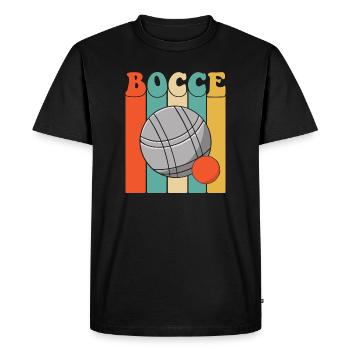 Bocce Saying Bocce Ball with Jack Bocci Game Bocce - Men's Premium Organic T-Shirt - black - Front - Nico (187cm)