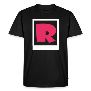 Simple rose gothique R - T-shirt Premium bio Homme - noir - Devant - Nico (187cm)