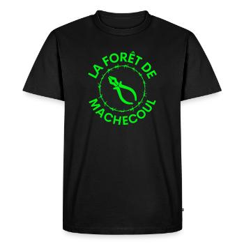 la septième compagnie, la 7ème compagnie - T-shirt Premium bio Homme - noir - Devant - Nico (187cm)