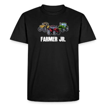 Déclaration de tracteur Jeune agriculteur Machines agricoles Agriculture agricole - T-shirt Premium bio Homme - noir - Devant - Nico (187cm)
