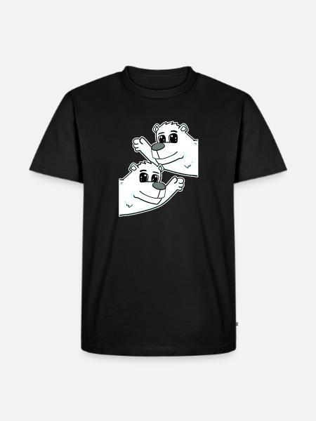 Polar Bear Polar Bear - Men's Premium Organic T-Shirt - black