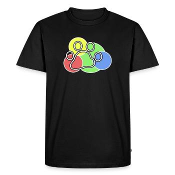 Animaux Cuddly Animal Pet Animal préféré Animaux de compagnie - T-shirt Premium bio Homme - noir - Devant - Nico (187cm)