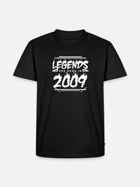 2009 - Year 2009 - Year 2009 - Men's Premium Organic T-Shirt - black