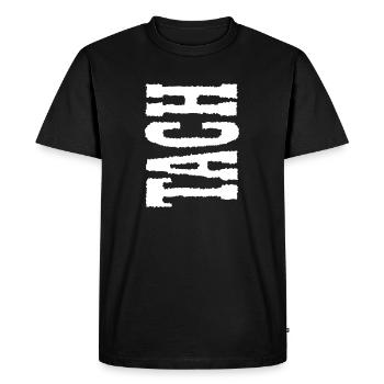 TACHYMÈTRE - T-shirt Premium bio Homme - noir - Devant - Nico (187cm)