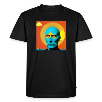 Surréaliste 08 - T-shirt Premium bio Homme - noir - Devant - Nico (187cm)