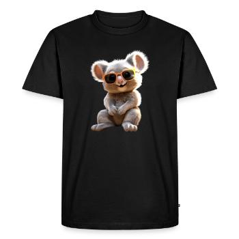 Koala Australia Koalas Koala Bear Cute Koala Bear - Men's Premium Organic T-Shirt - black - Front - Nico (187cm)