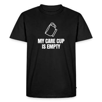 Anyway, cool saying, attitude doesn't matter to me - Men's Premium Organic T-Shirt - black - Front - Nico (187cm)