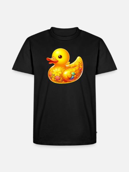 Duckling Duck Duck - Men's Premium Organic T-Shirt - black