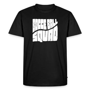 Tenue d’équipe de boules de pétanque avec Jack Bocci jeu de pétanque - T-shirt Premium bio Homme - noir - Devant - Nico (187cm)