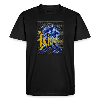 Kizomba Perspective sociale Kiz urbain - T-shirt Premium bio Homme - noir - Devant - Nico (187cm)