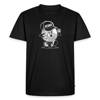 Petanca Legend Boule Balls for Bouler Petanque - Men's Premium Organic T-Shirt - black - Front - Nico (187cm)