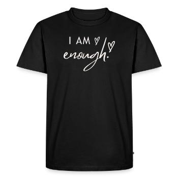 J'en ai assez. - T-shirt Premium bio Homme - noir - Devant - Nico (187cm)