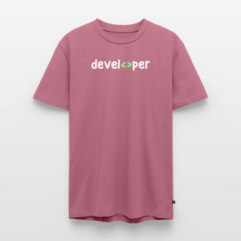 Developer Code Scripting Debug Informatik Geek Men's Premium Organic T-Shirt