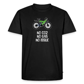 Energy Energy Storage Refueling Statement Bike - Men's Premium Organic T-Shirt - black - Front - Nico (187cm)