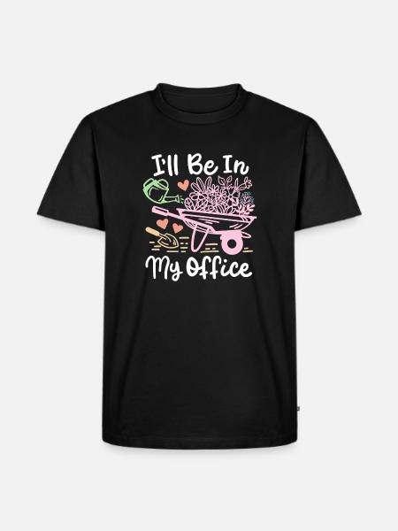 Garten Gartenarbeit - Männer Premium Bio T-Shirt - Schwarz