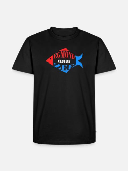 Egmond aan zee - Men's Premium Organic T-Shirt - black