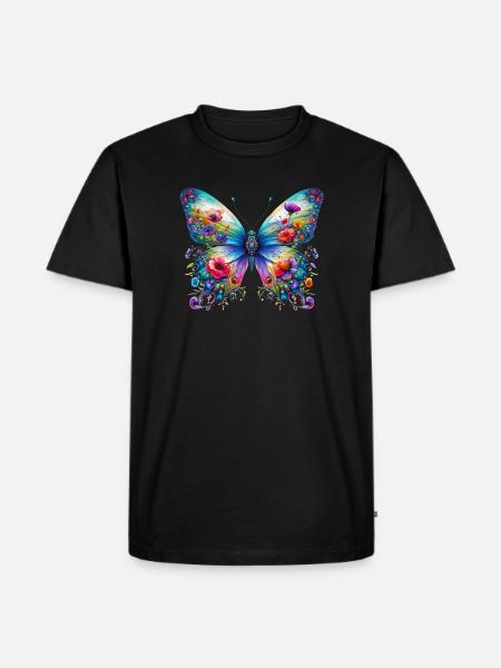 Papillon - T-shirt Premium bio Homme - noir