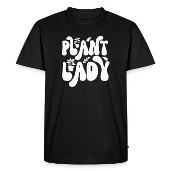 Planter - T-shirt Premium bio Homme - noir - Devant - Nico (187cm)