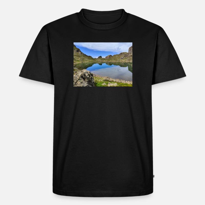 Robert See - Männer Premium Bio T-Shirt - Schwarz